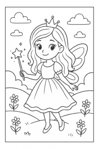Fairy Princess with Wand