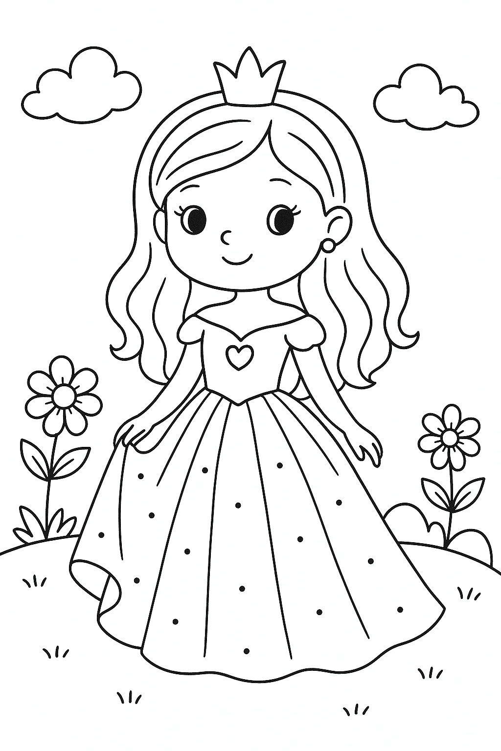 Princess in a Garden